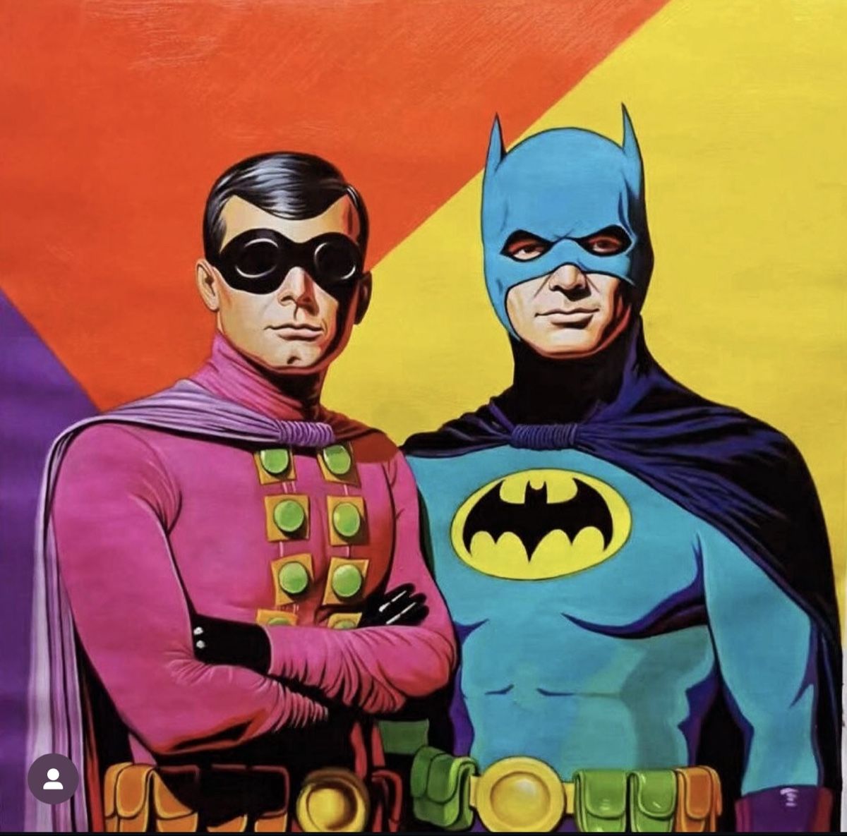 Dipinti: Batman & Robin (2024) by Mason Storm – Nuovo e nell'imballaggio originale da Arzier-Le Muids venduto da sim_lp7v