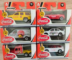 6 Coca-Cola Matchbox Autos  (13)