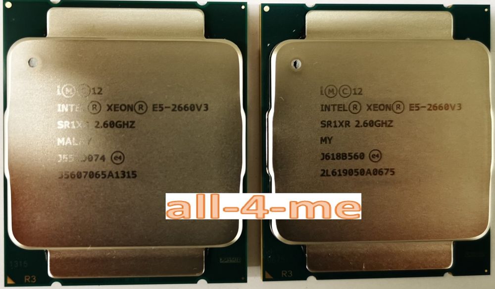 2x Intel® Xeon® Proz. E5-2660 v3 2,6 GHz 10C/20T 25MB Cache | Kaufen ...