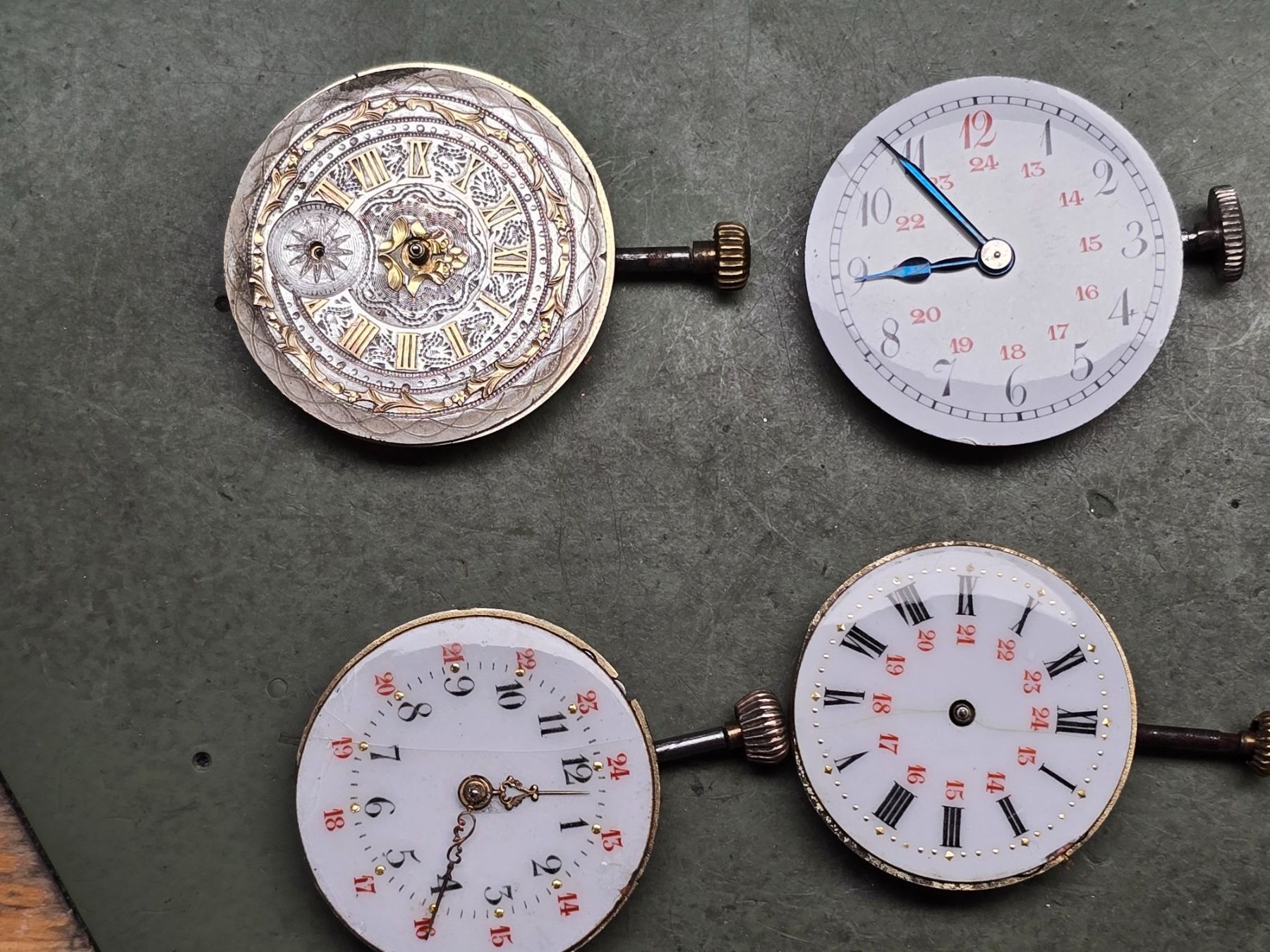 Orologi: Lot de 6 mouvement anciens – Difettoso da Tramelan venduto da Nirdan 1
