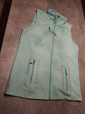 Gilet 35% coton - strass - taille 40