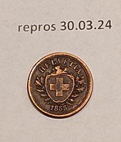 1 Rappen 1855 (Replica)