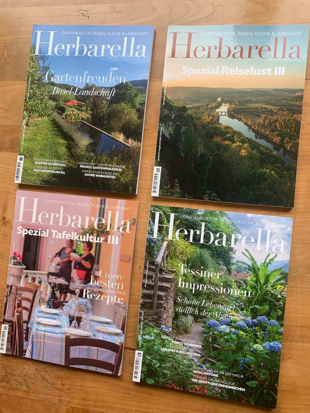 Riviste & Magazine: 4 HERBARELLA ZEITSCHFRIFTEN – Usato da Wohlen AG venduto da samoali