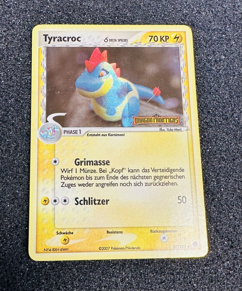 Pokémon Carte collezionabili: Croconaw Reverse Holo Stamp #27 Pokemon Dragon Frontiers – Nuovo (secondo la descrizione) da Affoltern am Albis venduto da andy1896