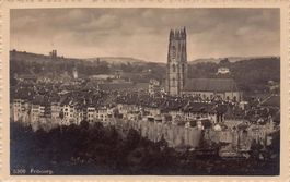Fribourg, circulée 1913