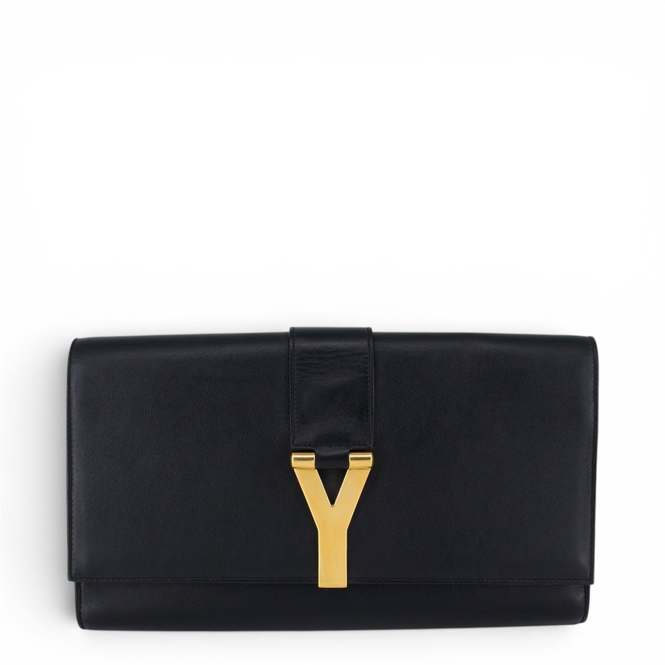 Saint Laurent Borse da donna: Saint Laurent Chyc Clutch schwarz – Usato da Binningen venduto da Designerlabels