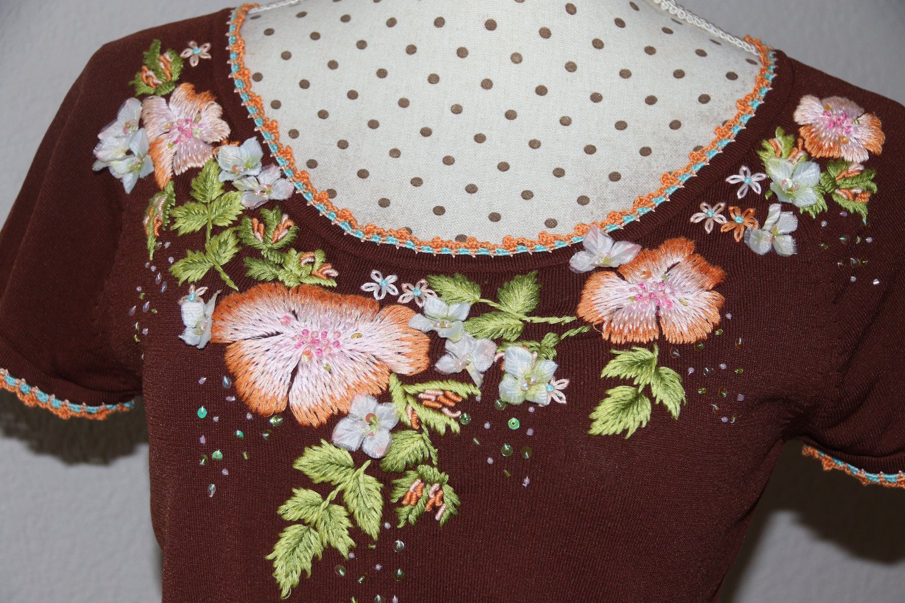 Camicette: Boho / Hippie Strickbluse von BENINO GrXS-S – Nuovo (secondo la descrizione) da Oberwil-Lieli venduto da Svetlana28 4