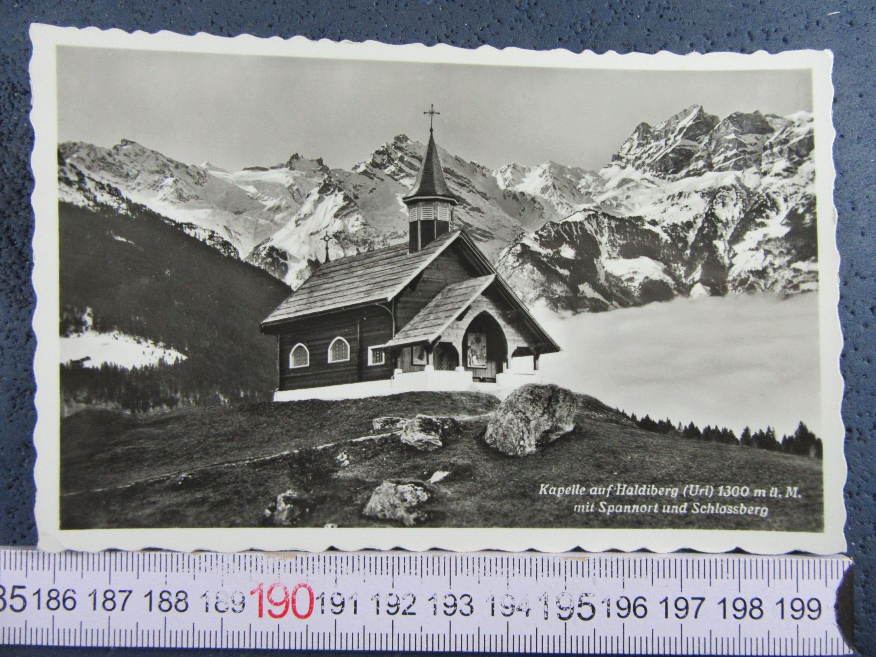Cartoline postali: HALDIBERG KAPELLE URI AK 1939 – Usato da Ettingen venduto da Hausi4711