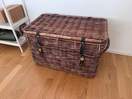 IKEA Rattan-Truhe