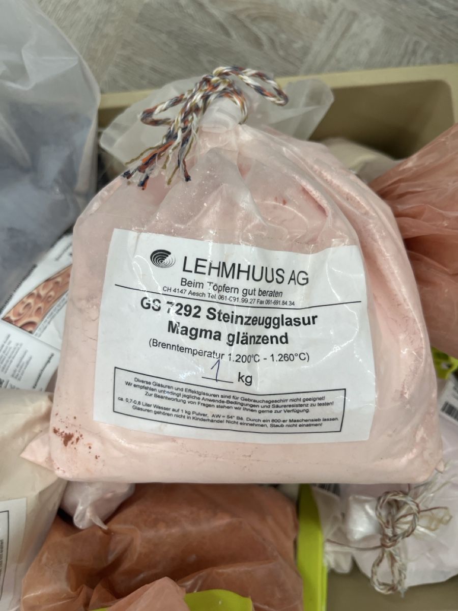 Colori: Diverse Steinzeugglasuren ROK und Lehmhuus – Usato da St. Gallen venduto da AnVaGr 1