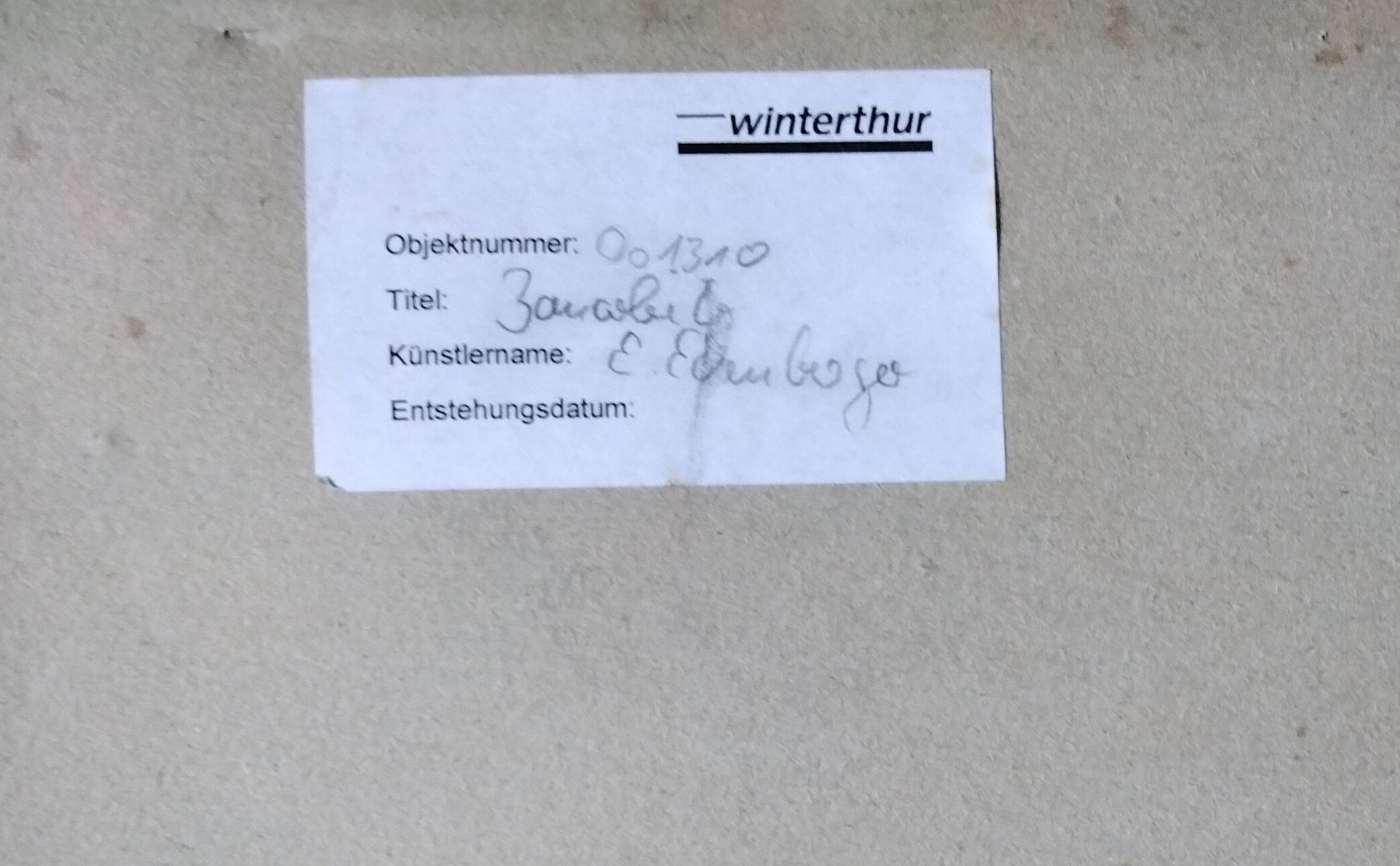 Tableaux: E. Eichenberger Original Bleistiftzeichnung signiert und dat – D'occasion à Cavigliano par zamamasa 6