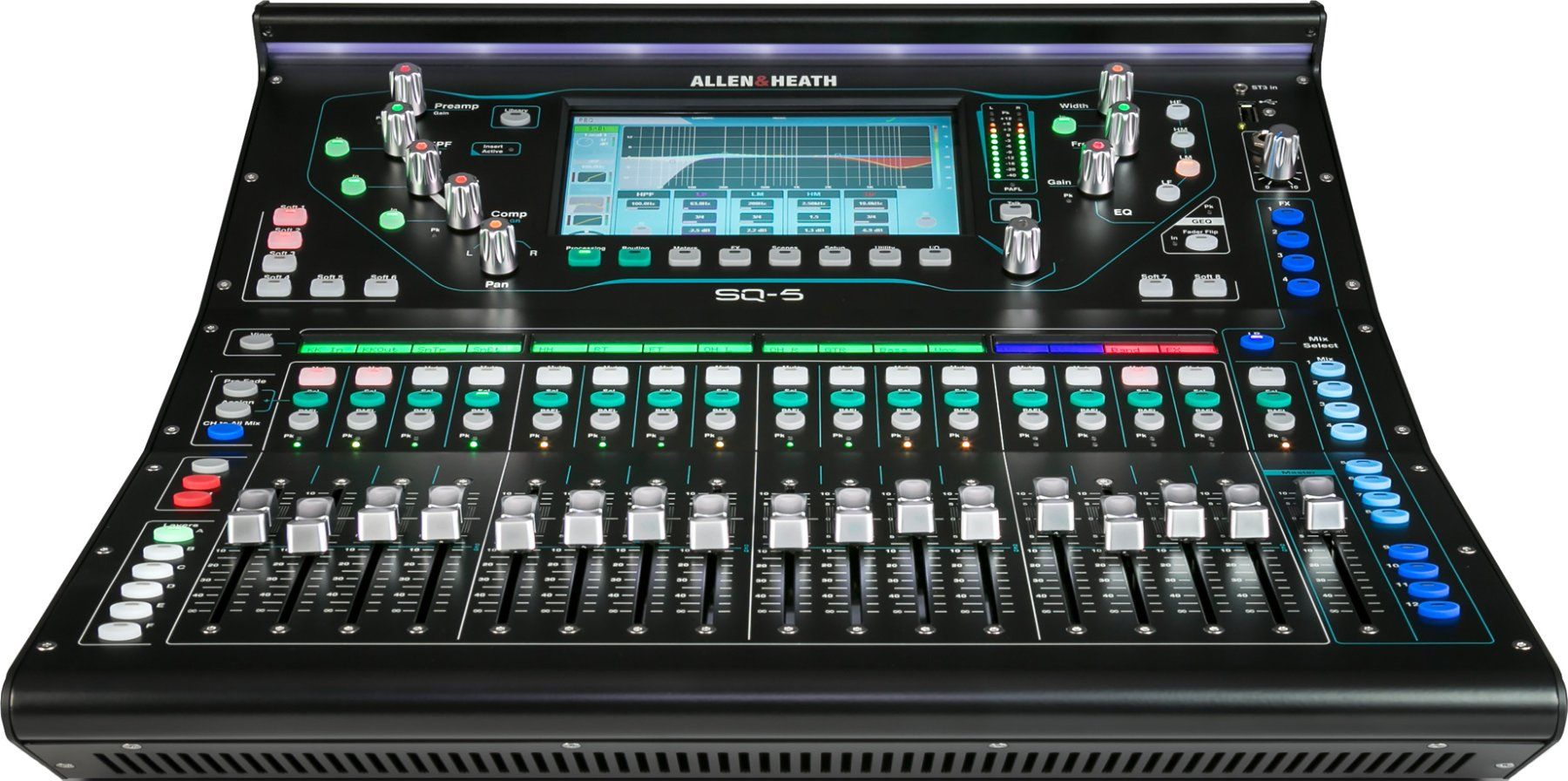 Allen & Heath Console di mixaggio: Allen & Heath SQ5 – Usato da Langenthal venduto da Ursmuell