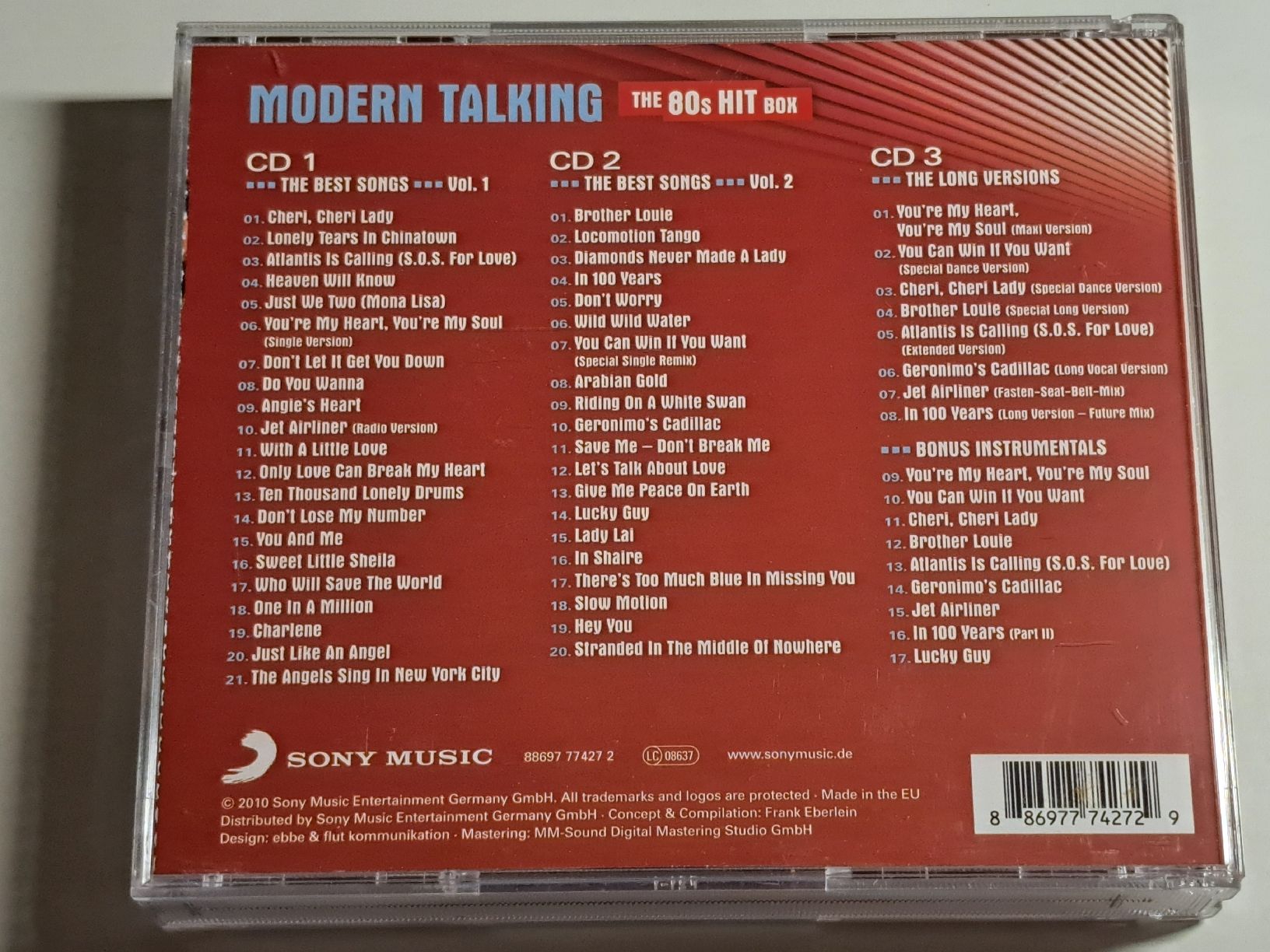 CDs: MODERN TALKING - The 80s Hit Box (3CD) – Gebraucht aus Wichtrach von LuckyLuke69 3