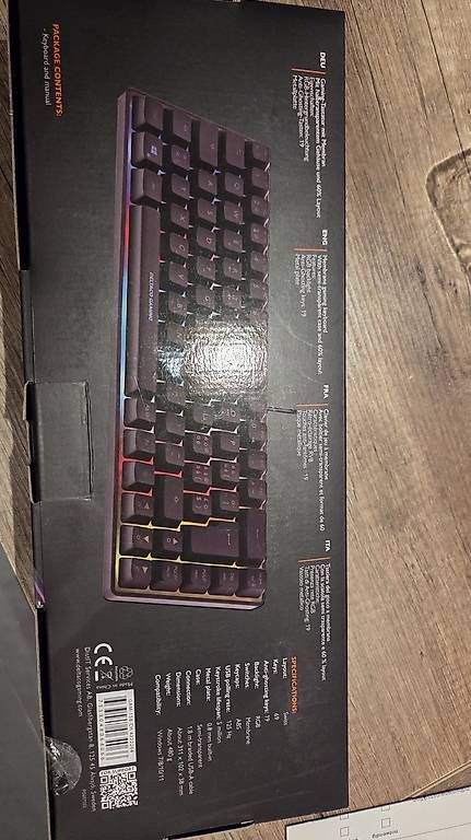Tastiere: Gaming Tastatur NEU – Usato da Chur venduto da AndyN. 3