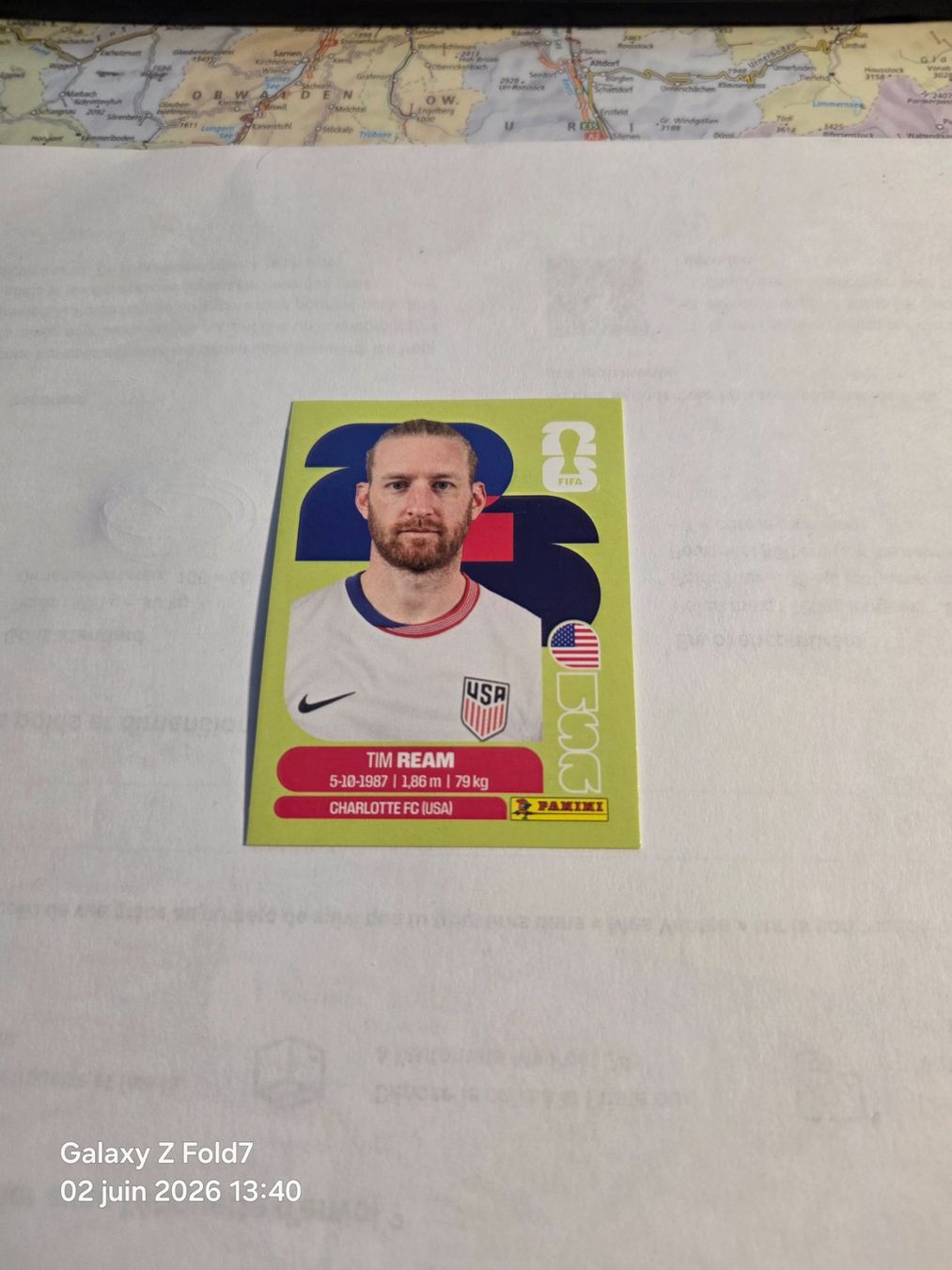 Panini Sammelbilder & Trading cards: Panini  2026 TIM REAM USA 4 – Neu (gemäss Beschreibung) aus Grand-Lancy von Seo67