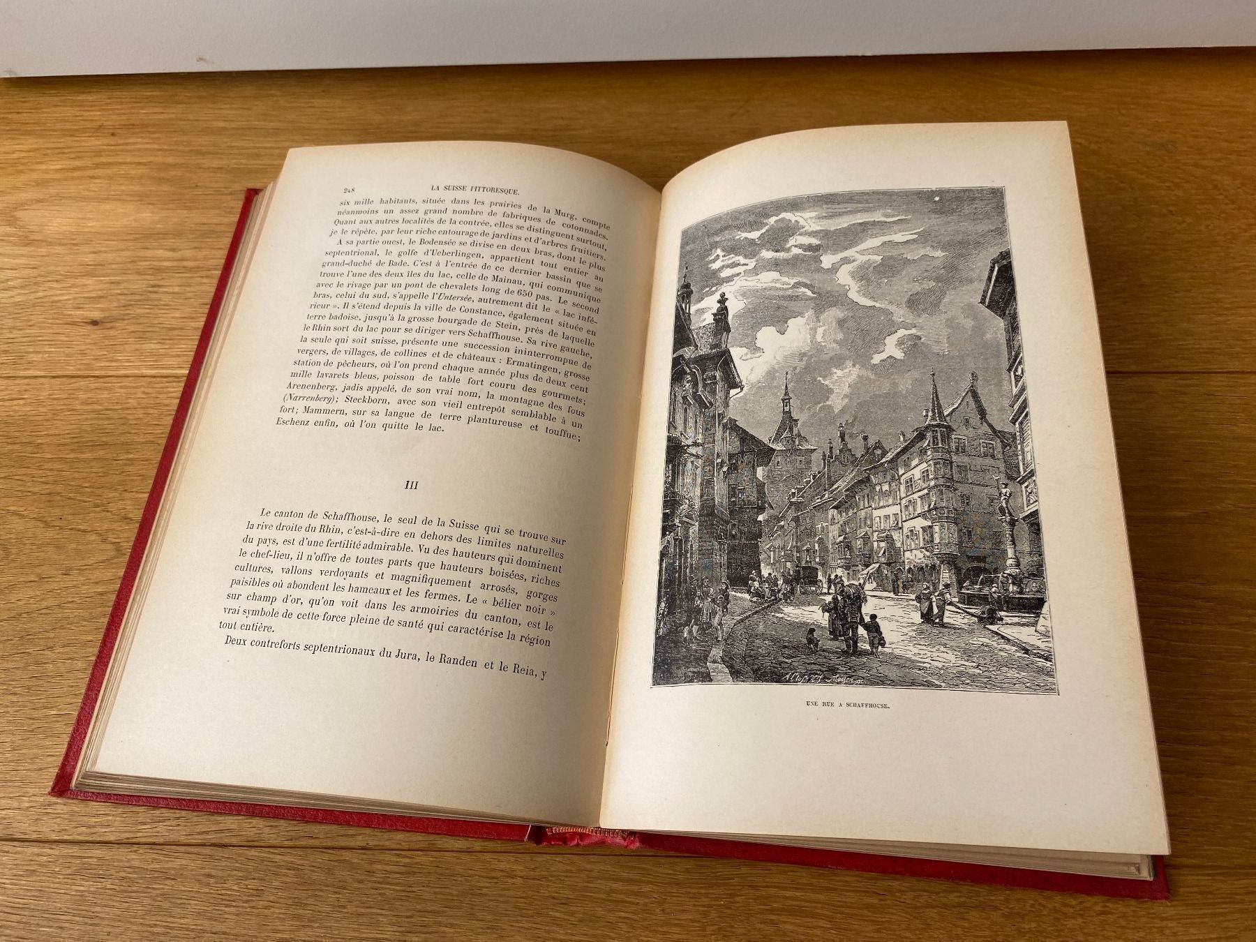 Livres: Antikes Buch LA SUISSE PITTORESCUE 1894 – D'occasion à Winterthur par Pedebe 9
