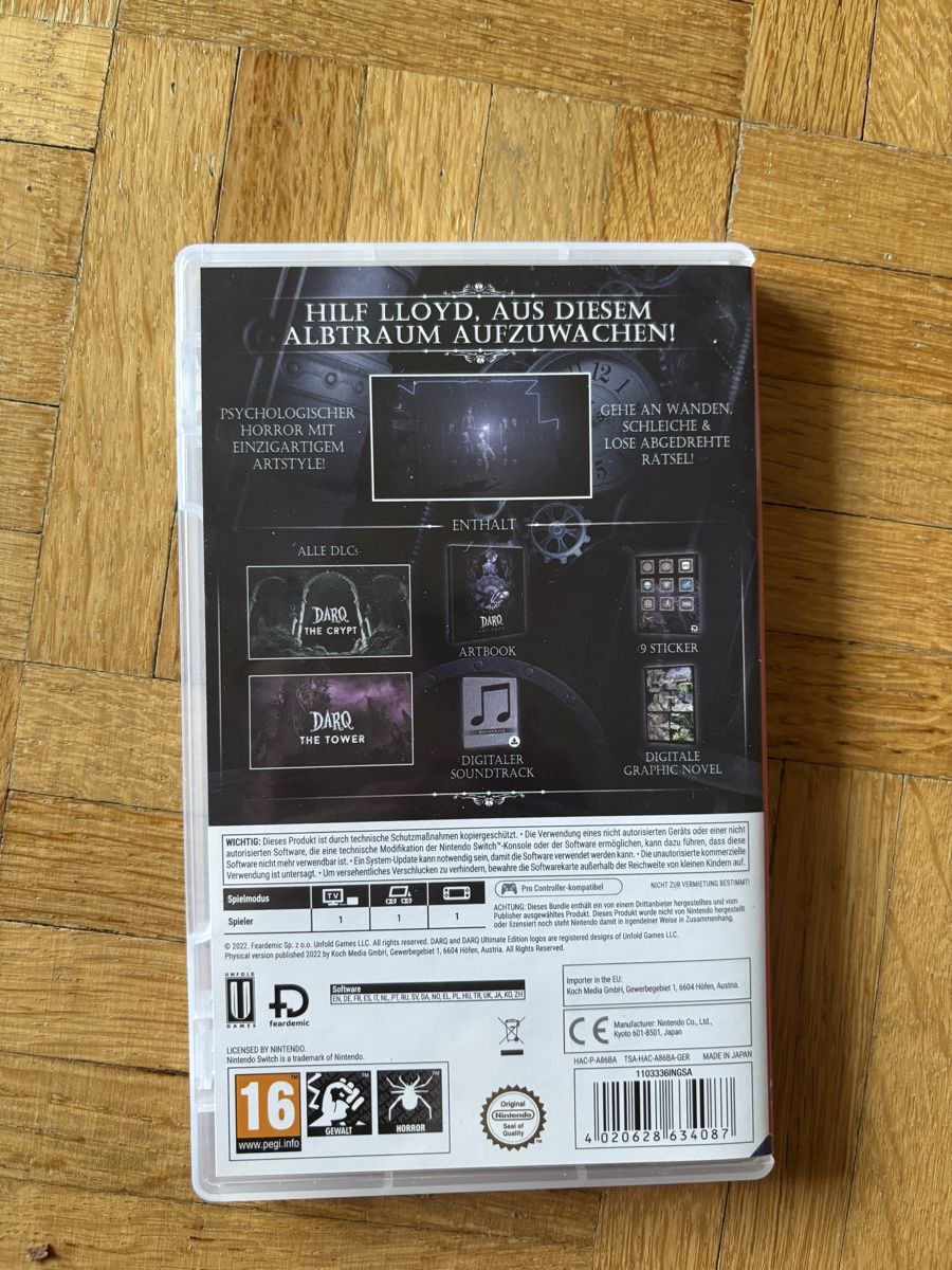Giochi: DARQ Ultimate Edition - Nintendo Switch  – Nuovo (secondo la descrizione) da Bergdietikon venduto da liv_5r7h 1