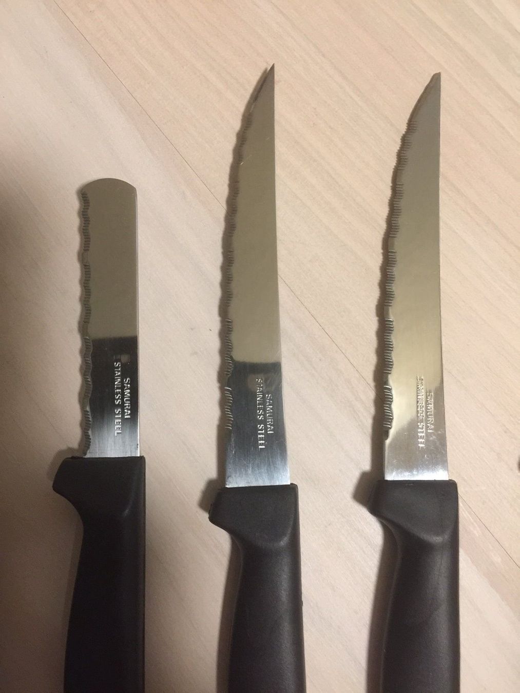Coltelli da cucina: 11Stk.Steakmesser-Samurai-Neuwertig!!. – Usato da Bolligen venduto da Astrophysiker06 4
