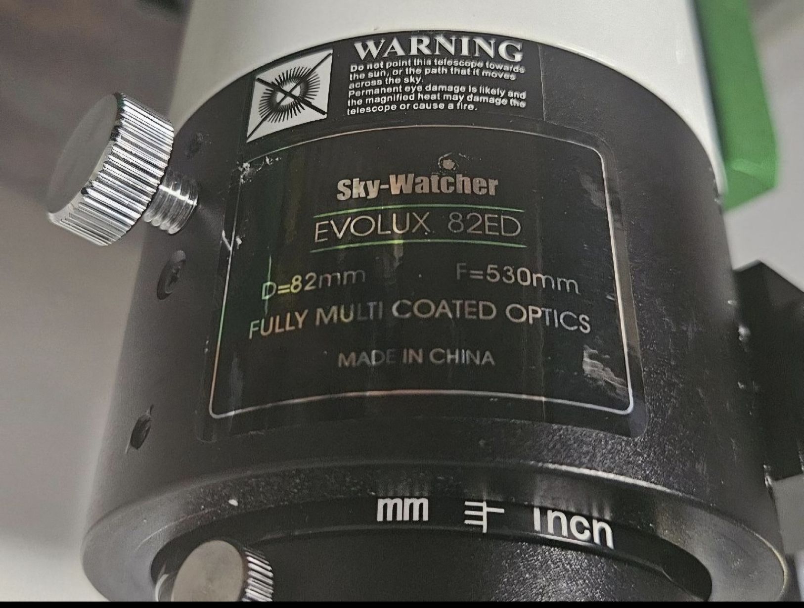 Sky-Watcher Telescopi: Sky-watcher Evolux 82ED – Usato da Aarau Rohr venduto da jones74 1