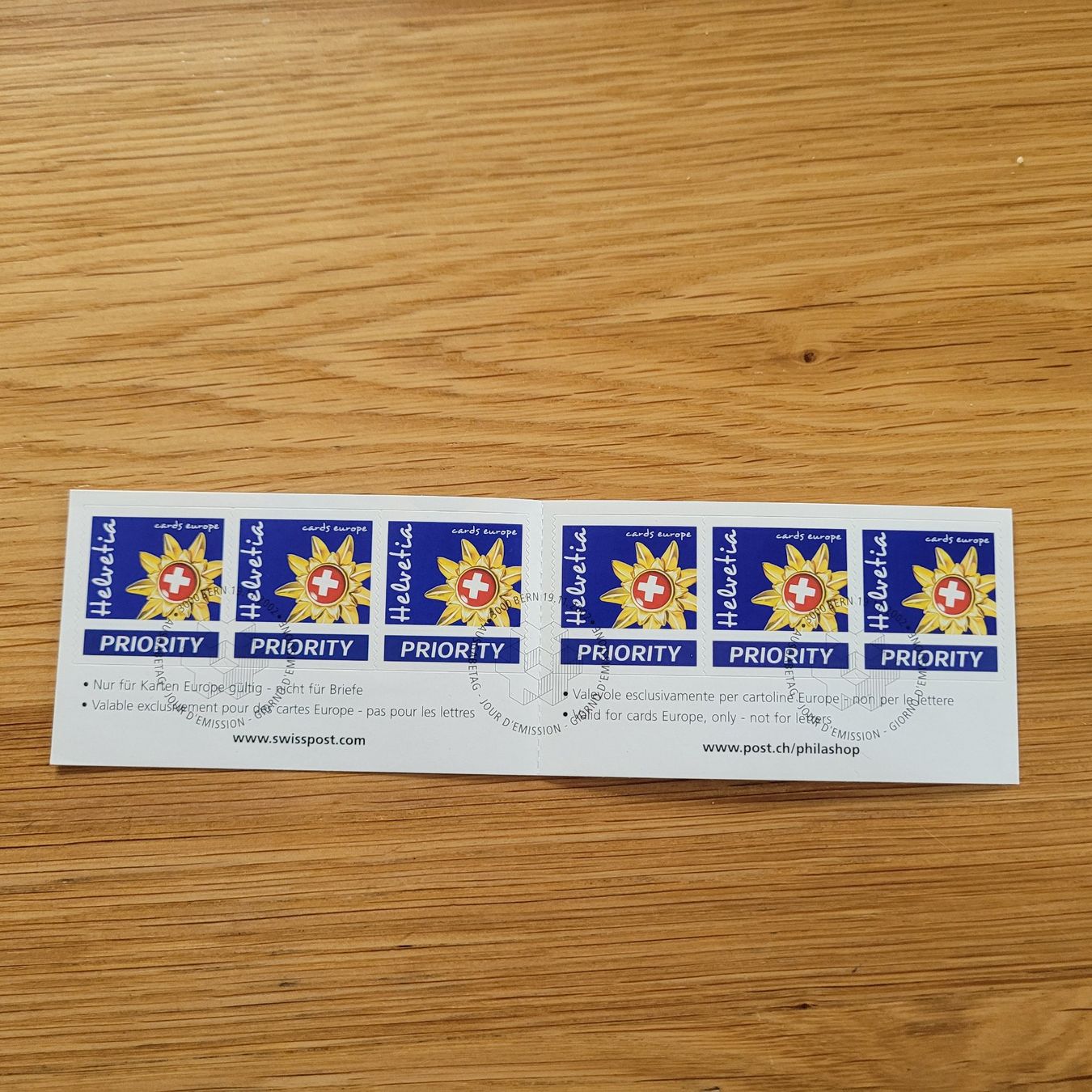 Alle Briefmarken: Carnet De Timbre /  Markenheftchen  Bern 2002 – Gebraucht aus Biel/Bienne von Destockweb