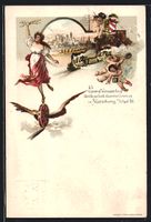 Litho Ganzsache Bayern PP15C4 /03: Nürn
