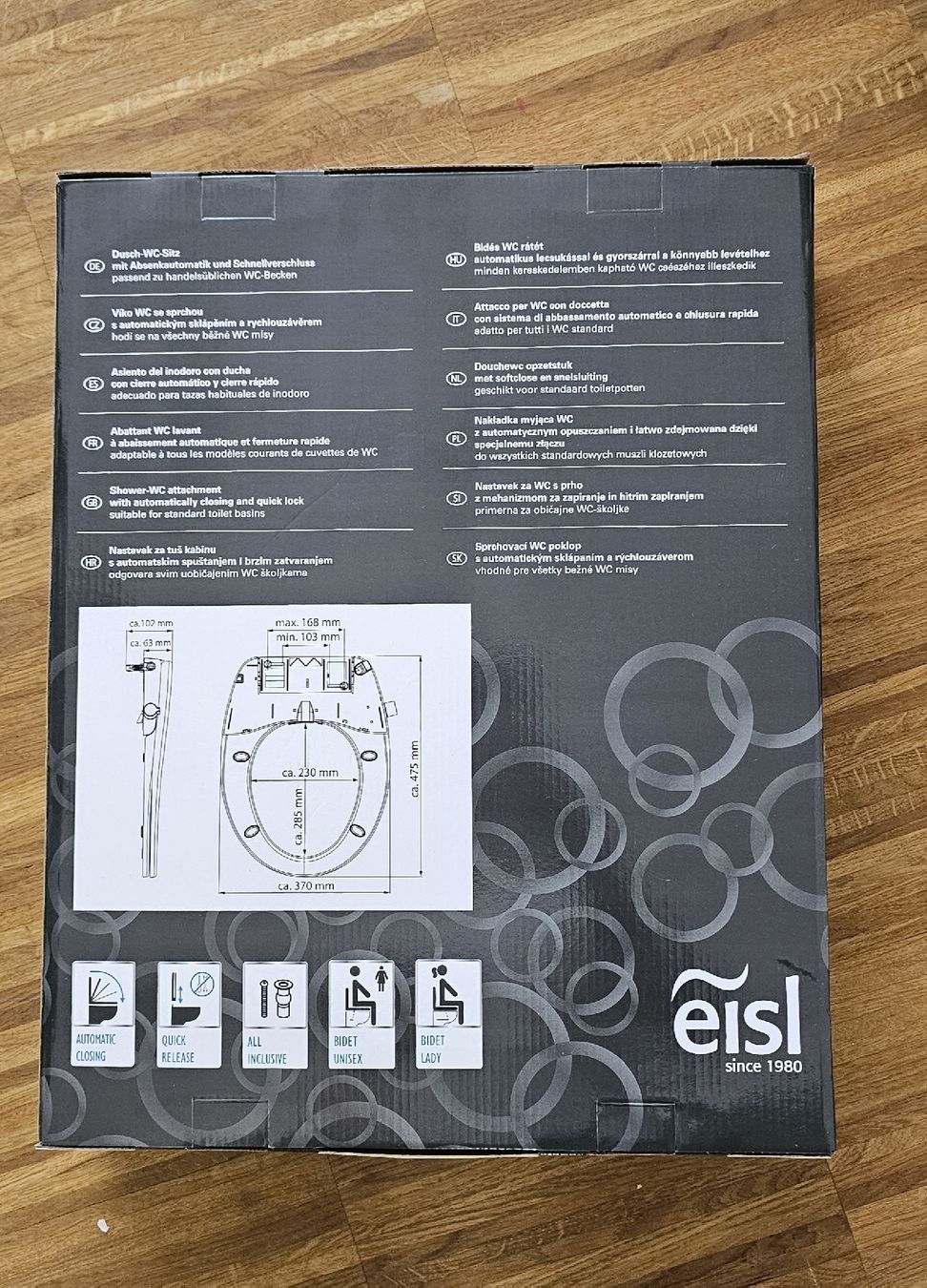 WC: Dusch WC Sitz Bidet funktion – Nuovo e nell'imballaggio originale da Zürich venduto da pri_9hkk 1