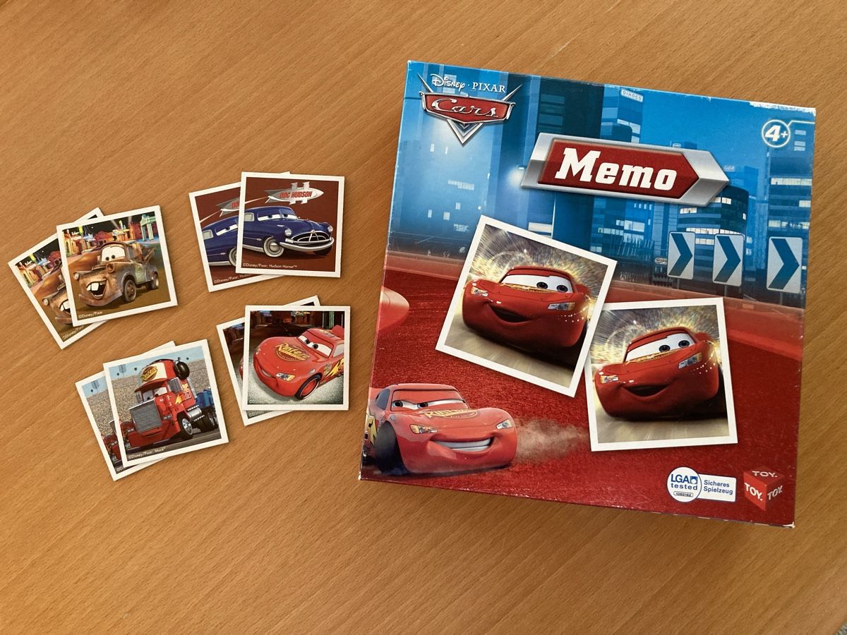 Disney Giochi: Cars Memory Disney Pixar – Usato da Niederweningen venduto da Peugette 4