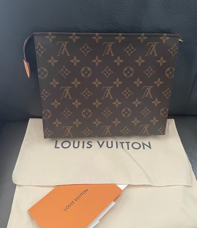 Louis Vuitton Tasche Poche Toilette 15 Kosmetiktasche LV in
