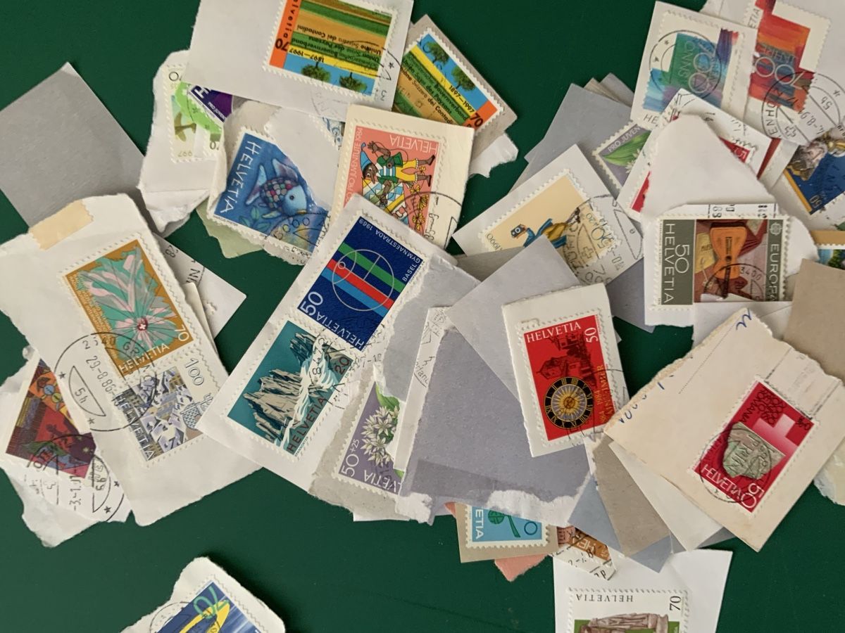 Alle Briefmarken: 50er CH Marken – Gebraucht aus Olten von nachTagetes