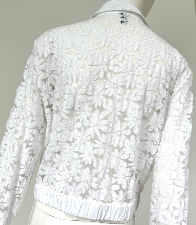Marc Cain Giacche: MARC CAIN Jacke Bluse weiss - EU 38 – Usato da Bottmingen venduto da Merkur_Basel 2