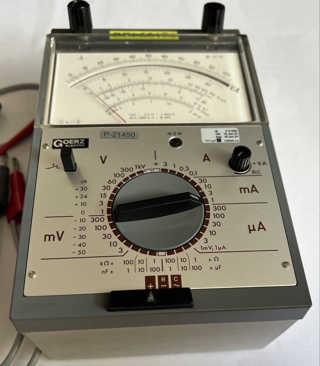 BBC Goerz Metrawatt Misurare: GOERZ Electro UNIGOR 6eP Schweizer Luftwaffe Multimeter  Zum – Usato da Oberhofen Thun'see venduto da SwissTreasure 8