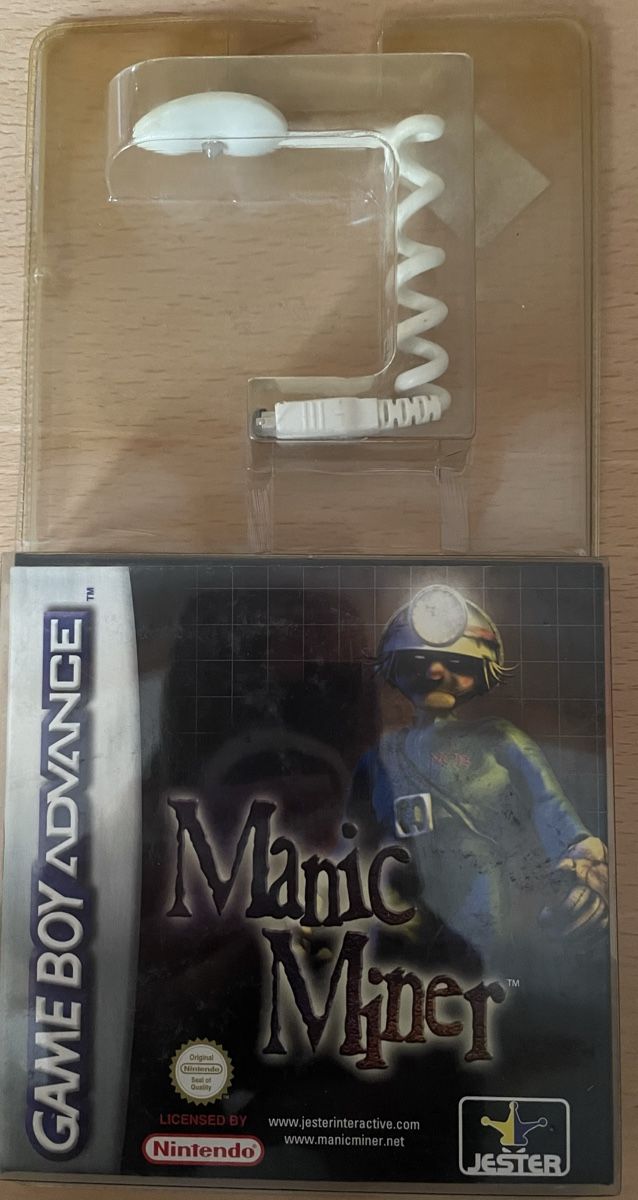Giochi: Neu versiegelt Gameboy Advance Manic Miner – Nuovo e nell'imballaggio originale da Heimberg venduto da padde0_0