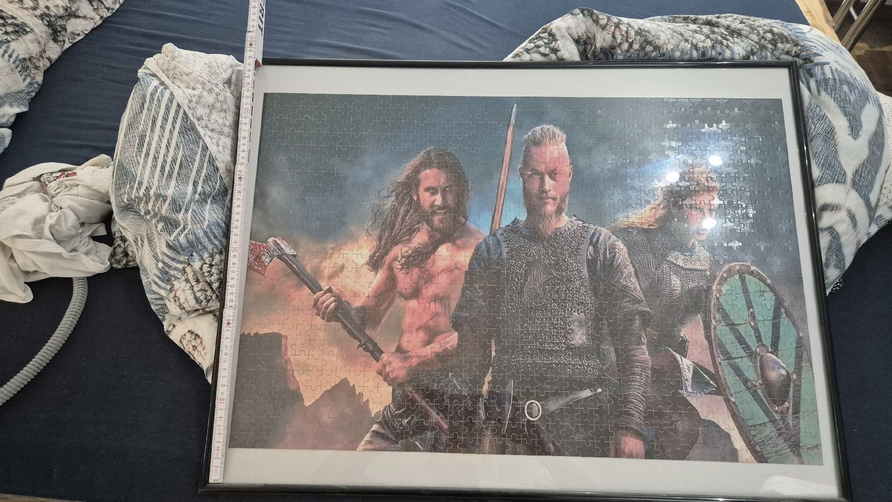Puzzle: Vikings Puzzle mit Bilderrahmen – Usato da Jona venduto da paco1969