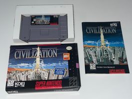 SNES Spiel - Sid Meier's Civilization (OVP) [USA-Version]