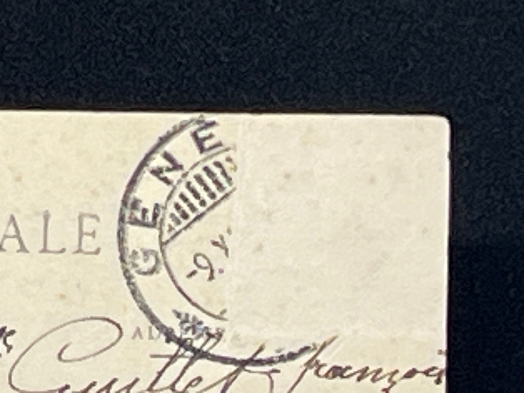 Cartoline postali: Genève - Monument Brunswick – Usato da Widnau venduto da Brusi9 2