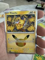 Pokémon Karte Pikachu Celebrations 022/030 Zustand gut