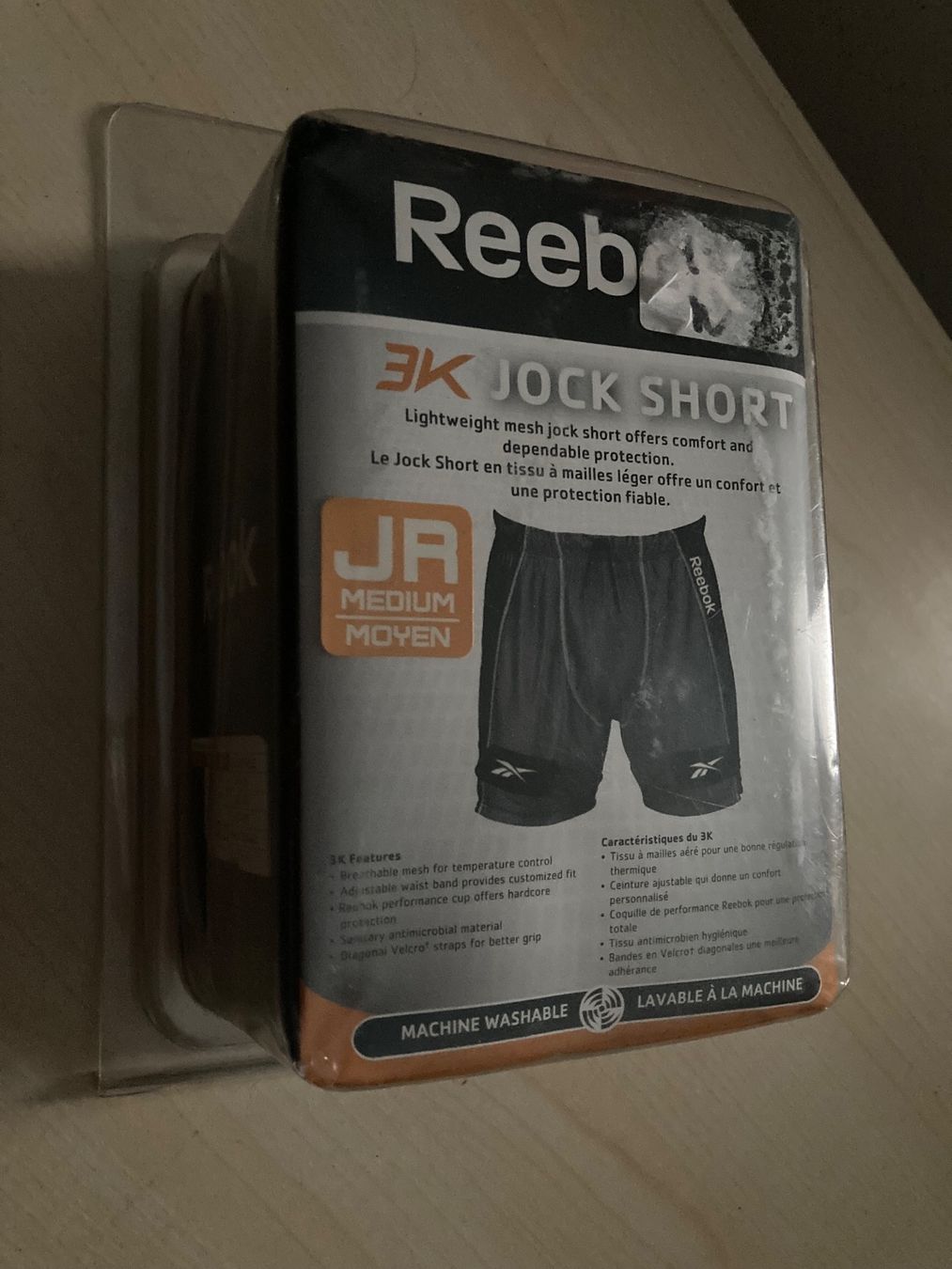 Reebok Protezioni & Imbottiture: Eishockey Tiefschutz NEU – Nuovo e nell'imballaggio originale da Camorino venduto da Vasal