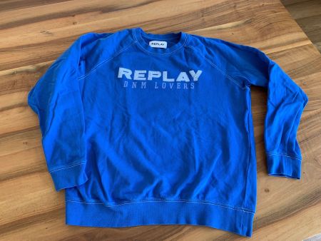 Replay Knaller Pullover, Gr. M, blau – Top Zustand!