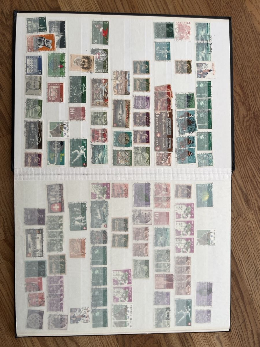 Tous les timbres: Briefmarken Album – D'occasion à Sursee par abcdxyz 2