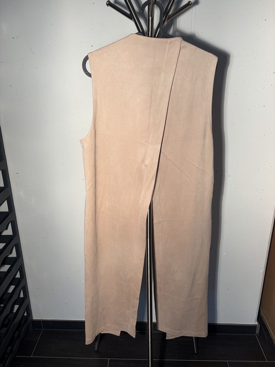 Zara Vestes: Lange Weste Zara Basic beige Grösse S  – D'occasion à Büsserach par SalebyGianni 2