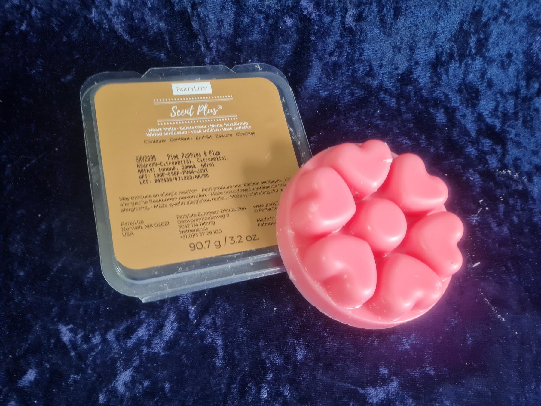 Partylite Candele: PartyLite - Melts Pink Poppies + Plum – Nuovo e nell'imballaggio originale da Othmarsingen venduto da Kleibai