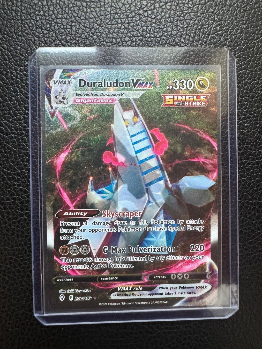 Pokémon Sammelbilder & Trading cards: Duraludon VMAX | SIR | EVS 220/203 | EN – Gebraucht aus Spreitenbach von Snacky96