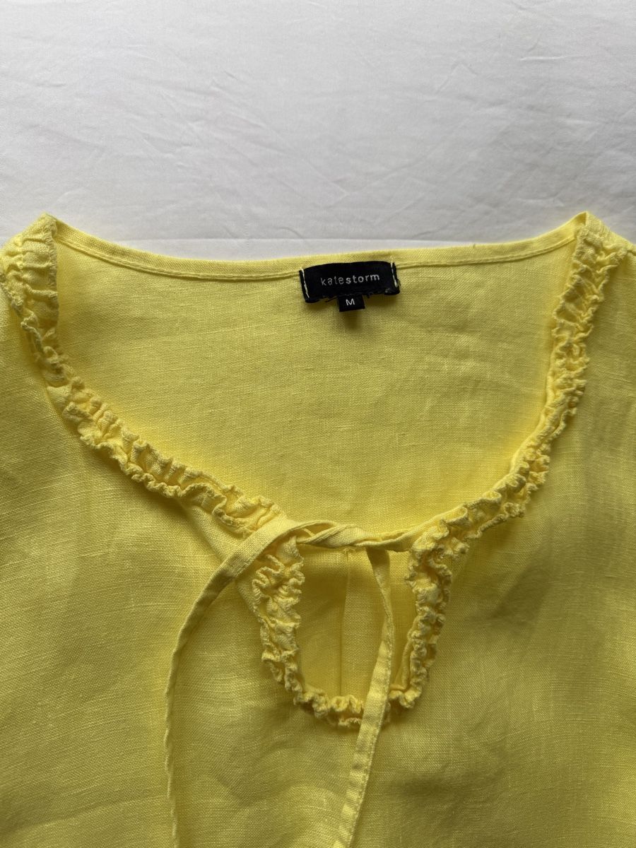 Kleider: Sommerkleid 100% Leinen / Katestorm – Neu (gemäss Beschreibung) aus St. Gallen von Hubita 2