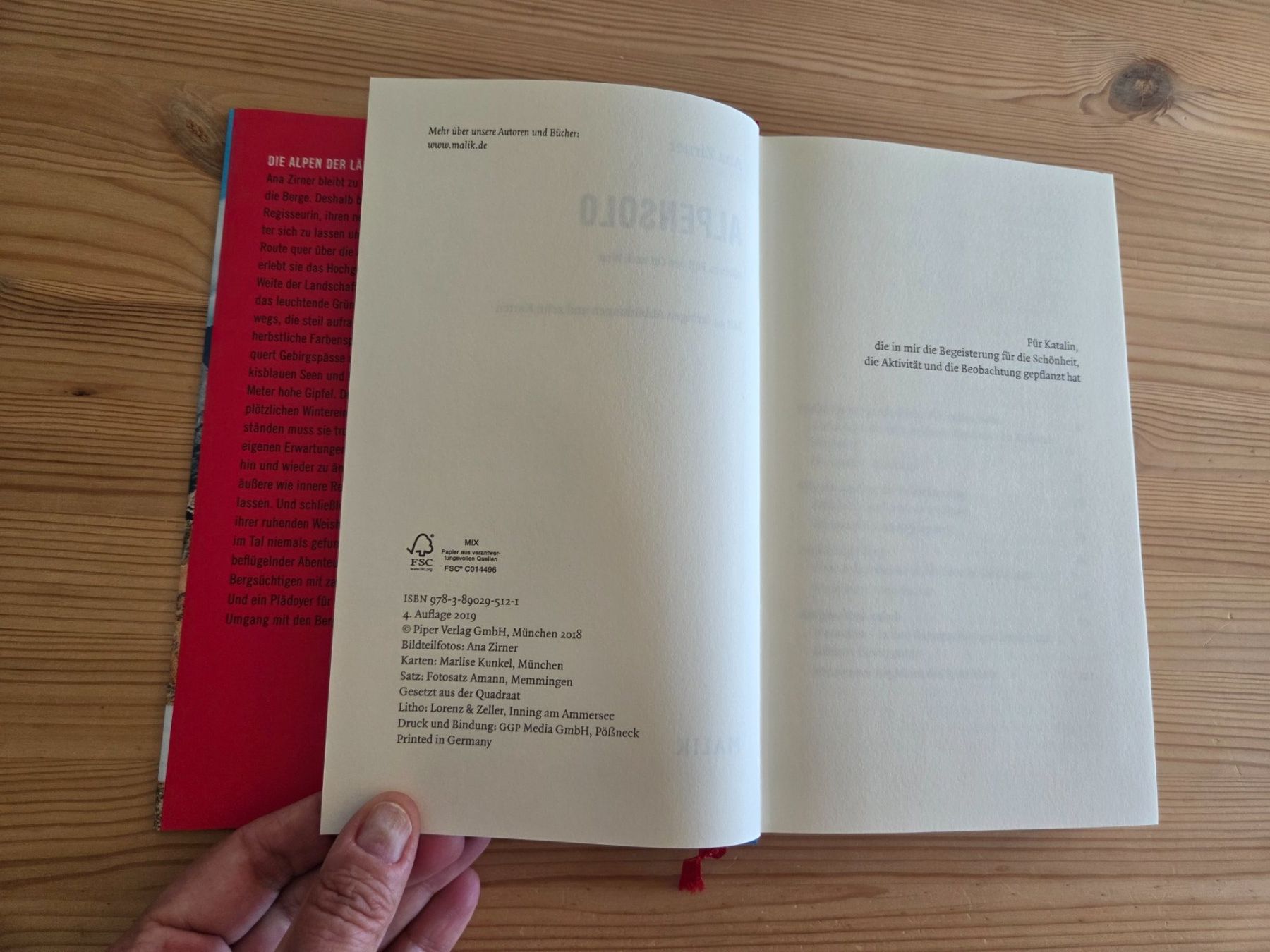 Libri: Alpen Solo Ana Zirner – Usato da Liestal venduto da ITOlio 3