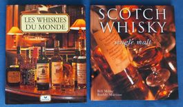 2 Livres Whisky "Les Whiskies du Monde" 🥃🥃