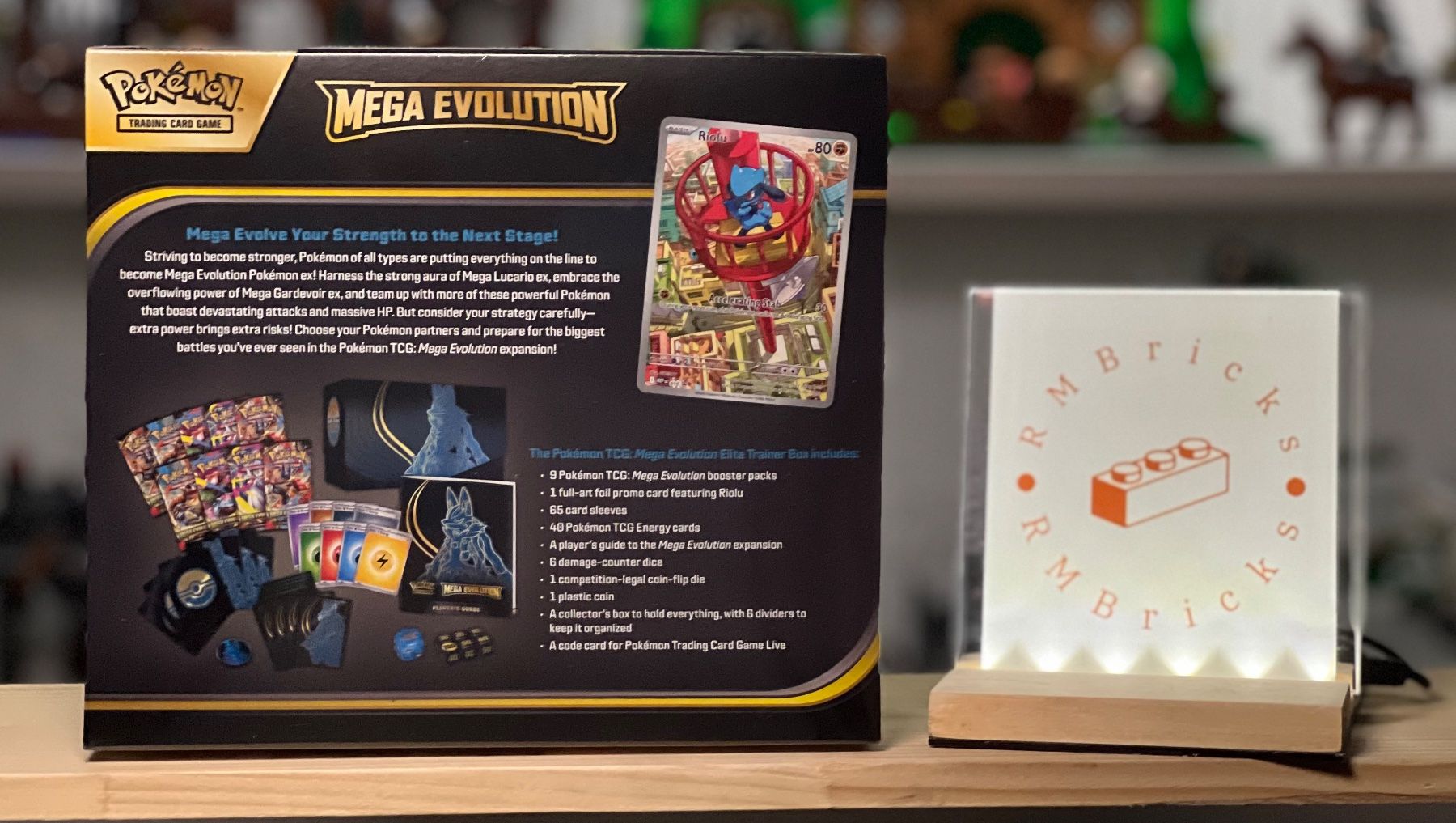 Pokémon Sammelbilder & Trading cards: Pokemon Mega Evolution Elite Trainer Box English – Neu und originalverpackt aus Appenzell von RMBricks 1