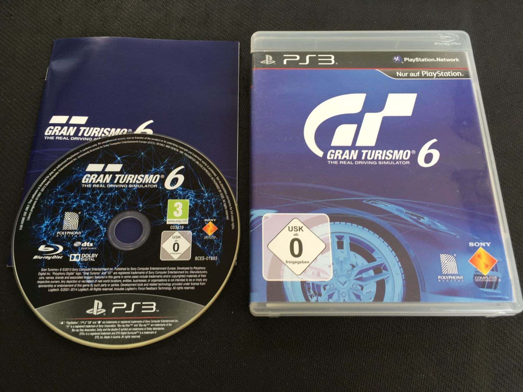 Sony Spiele: Gran Turismo 6 - Playstation 3 / PS3 – Gebraucht aus St.Gallen von Punktchen01