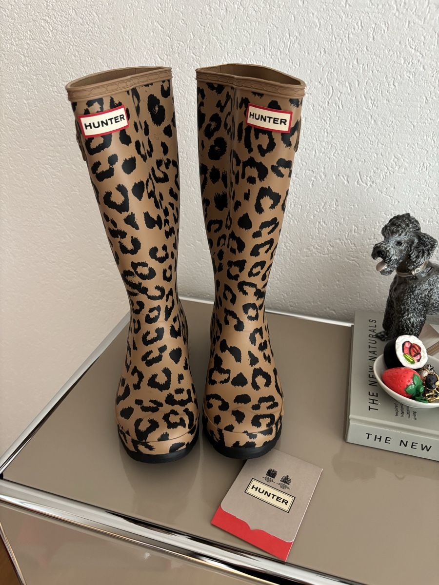 Hunter Scarpe per ragazze: Hunter Gummistiefel Leoprint Gr 36 – Nuovo e nell'imballaggio originale da Boniswil venduto da Biancaneve91