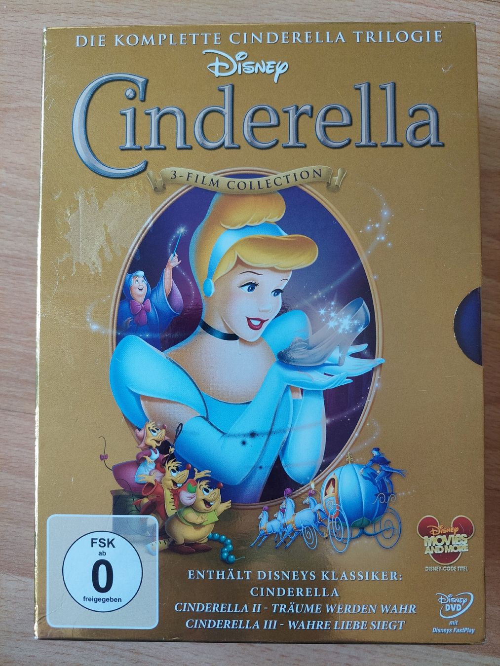 Alle DVDs: Cinderella 1-3 Collection, DVD-Boxset Deutsch – Gebraucht aus Magden von jukajo52