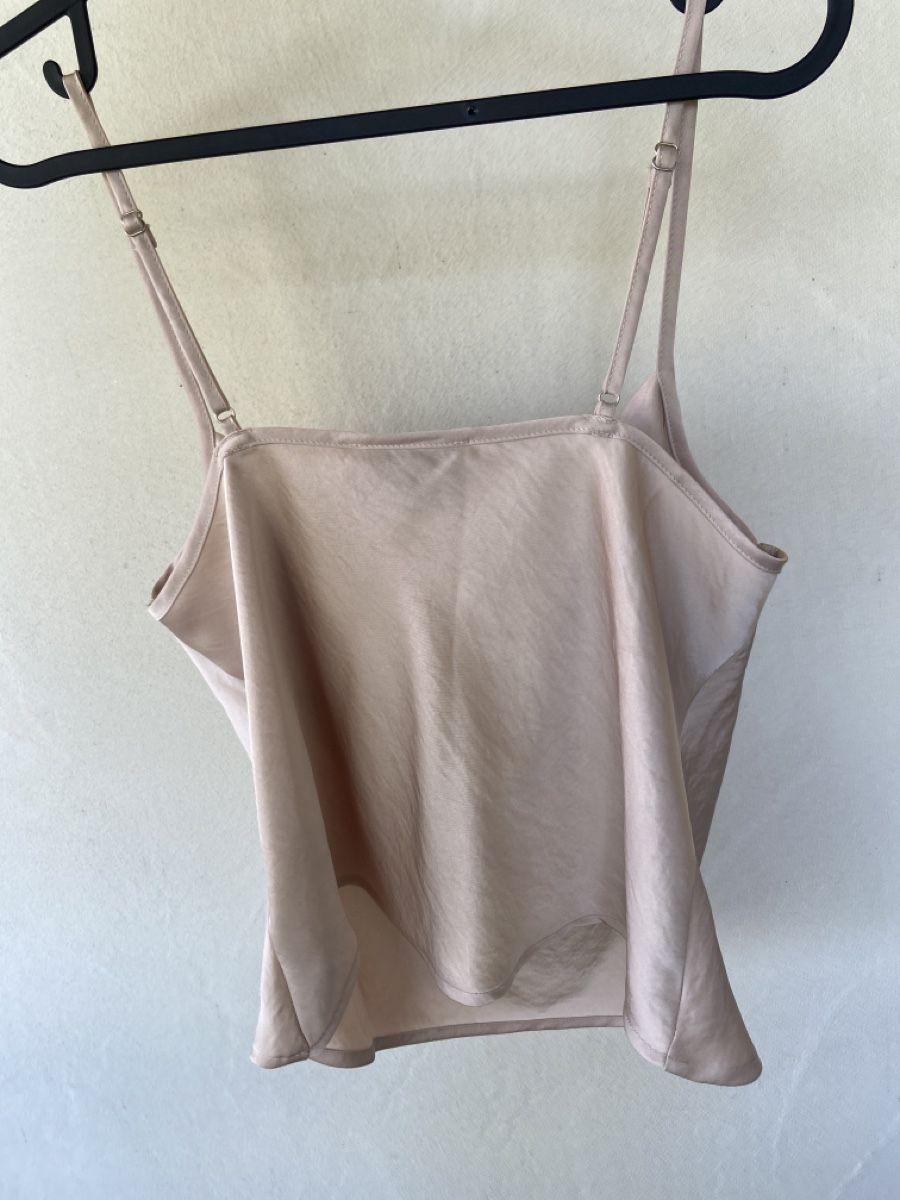 Tops: NEO NOIR Satin Top Gr. 34 Beige – Neu (gemäss Beschreibung) aus Winterthur von mal_8f2x 1